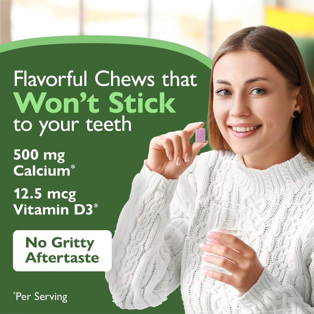 Celebrate Bariatric Calcium Chews 500 mg with Vitamin D3 - 90 Chews - image 5