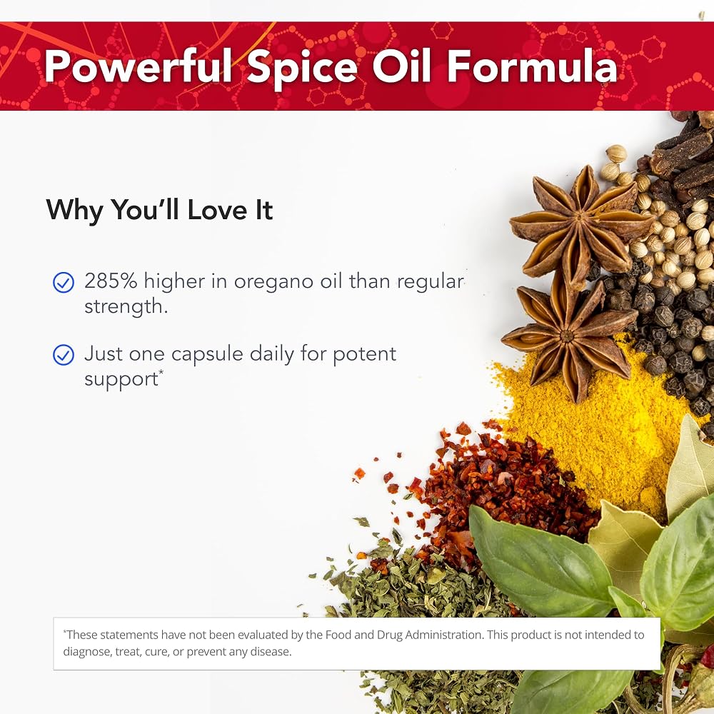 Physician's Strength Wild Oregano Oil Extra Strength - 120 Softgels - image 3