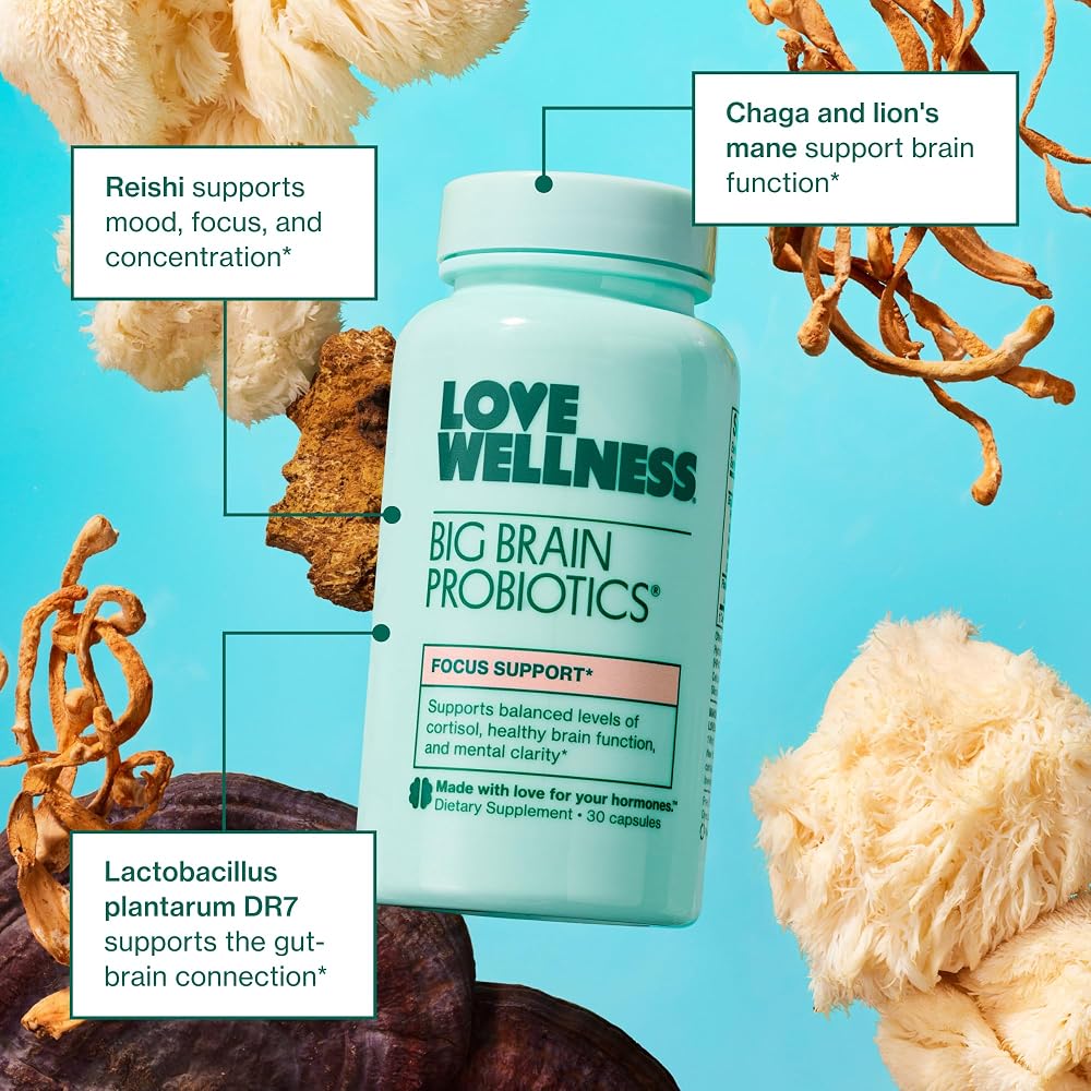 Love Wellness Daily Love Multivitamin & Big Brain Probiotic - Pack of 2 - image 5