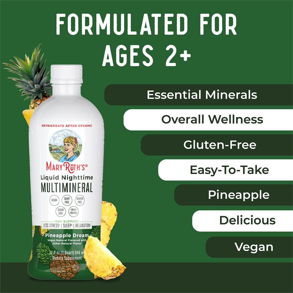 MARYRUTH'S Liquid Nighttime Multimineral
