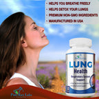 YUMMYVITE Lung Support Supplement for Clear Lungs - 60 Capsules - image 3