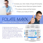 FOLATE MAXX FolateMaxx L-Methylfolate 10 mg 90 Capsules Active Folate