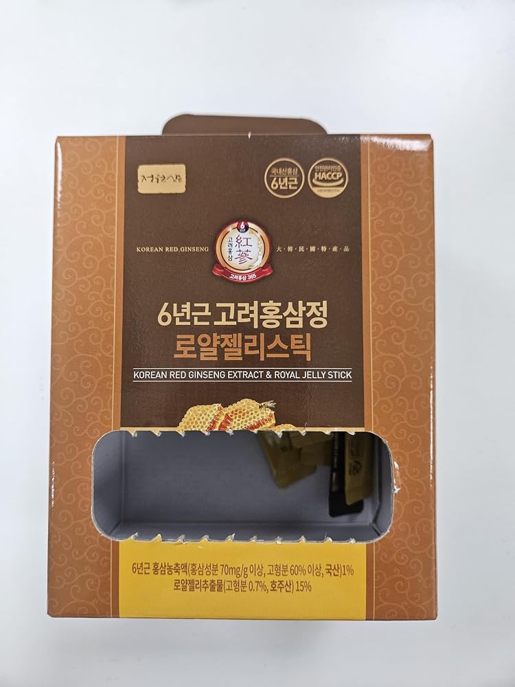JUNGWONSAM 6-Year Korean Red Ginseng Extract & Royal Honey - 100 Sticks - image 5