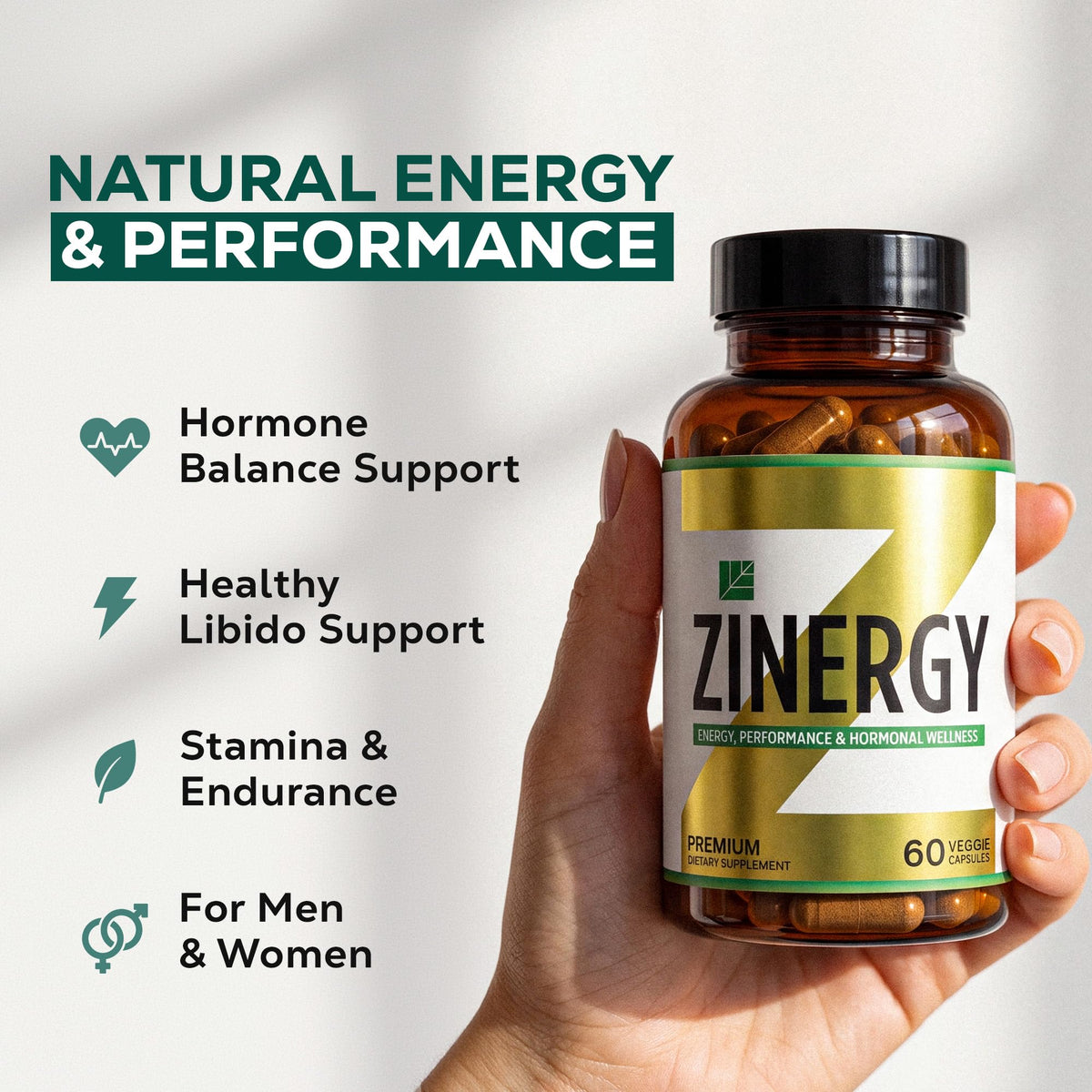 Dr. Zisman Natural Energy and Weight Control Supplement for Men