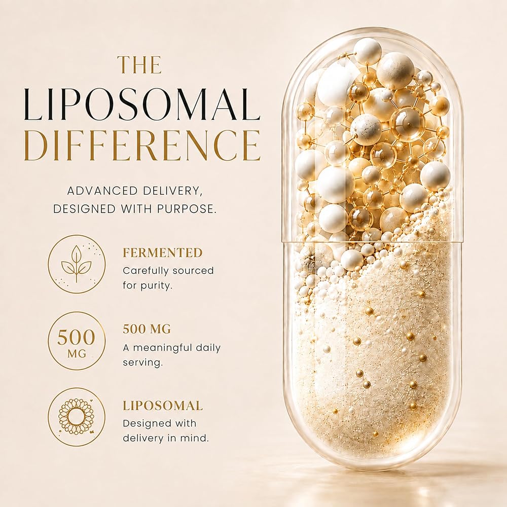 Cocó March Liposomal Glutathione 500mg Immune Support - 90 Capsules - image 4
