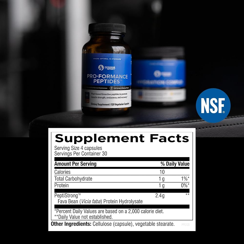 Designs for Sport Pro-Formance Peptides - 120 Capsules - image 2