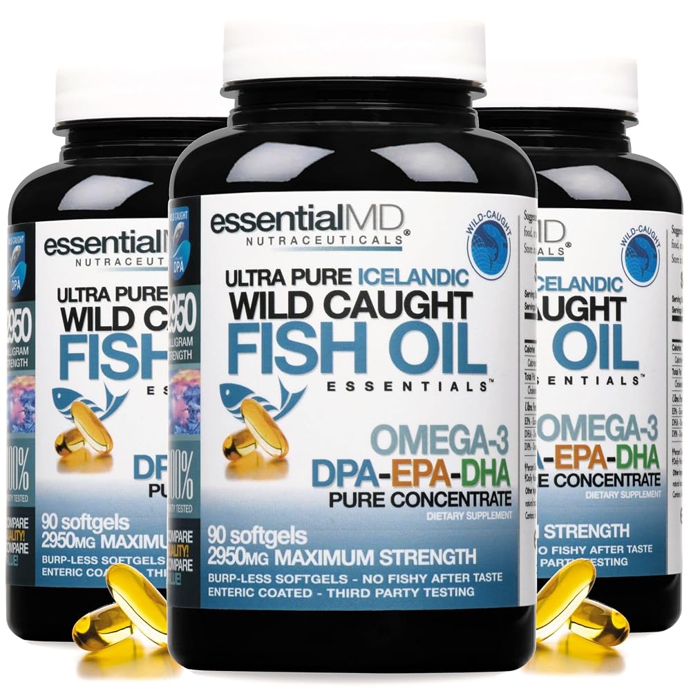 Essential MD Triple Strength Omega-3 Fish Oil 2900mg - 90 Softgels - image 8
