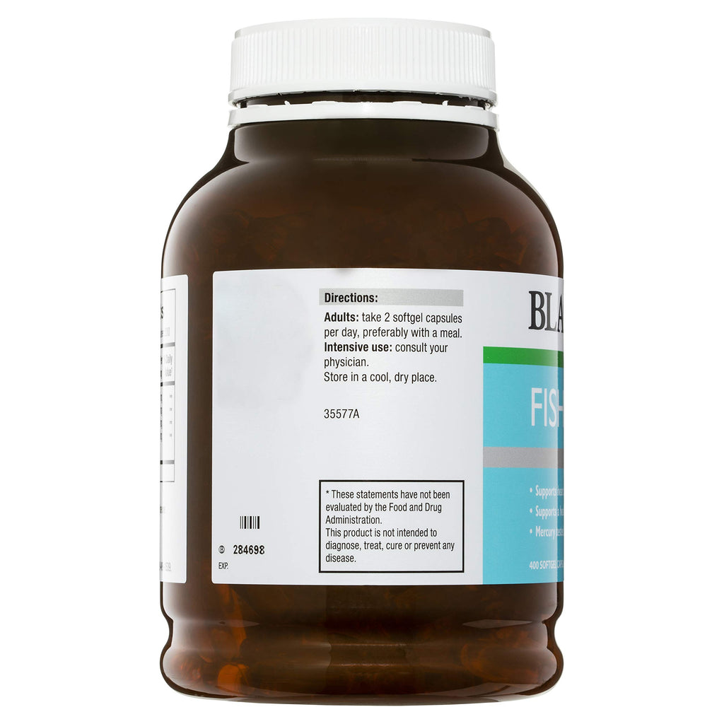 Blackmores Fish Oil 1000 Omega-3 - 400 Capsules - image 2
