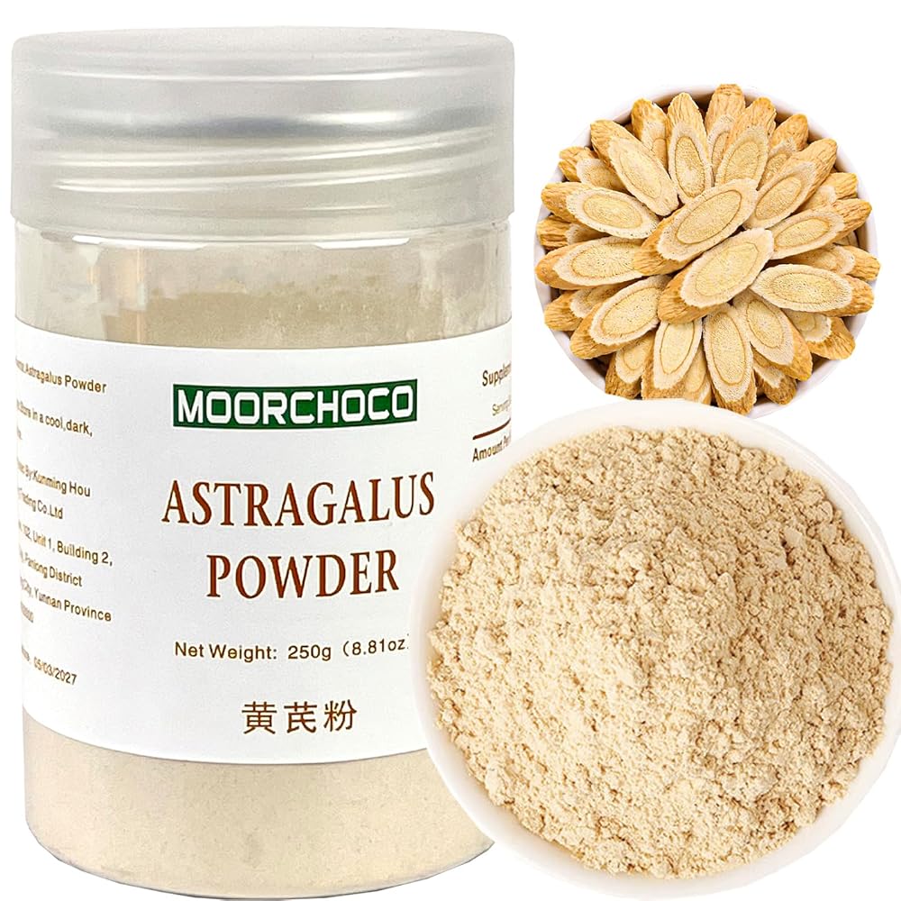 MOORCHOCO Astragalus Powder - 8.81 oz