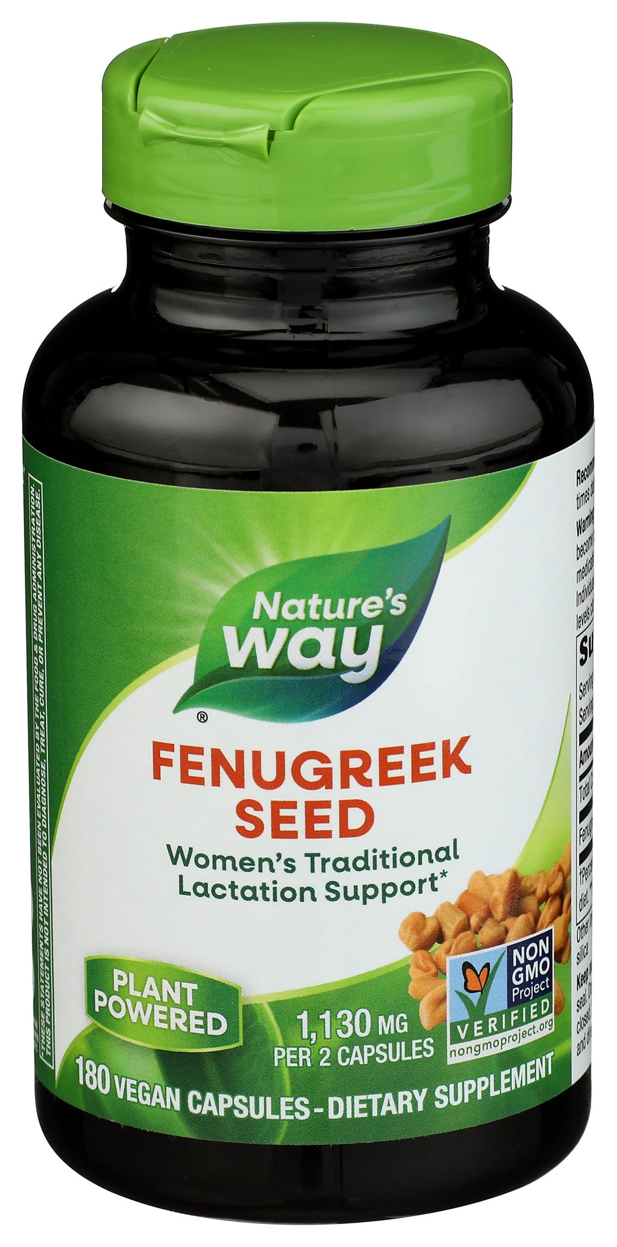 Nature's Way Fenugreek 610mg - 180 Tablets