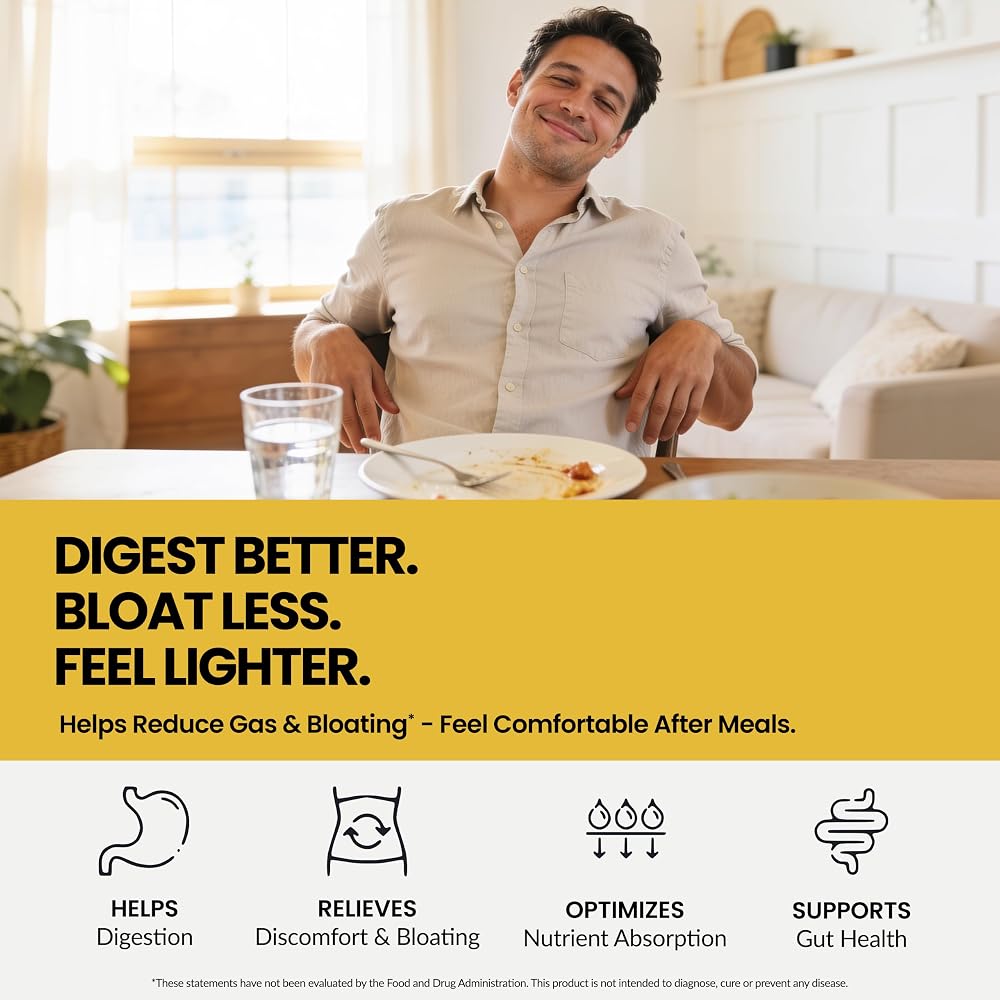 Good Digestion Extra Strength Digestive Enzymes - 90 Capsules - image 4