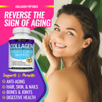 Toplux Multi Collagen Peptides Pills 1800 Mg Complex - Type I