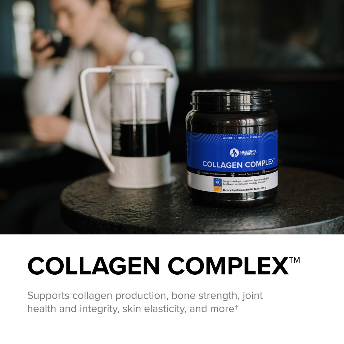 Designs for Sport Collagen Complex Peptides Powder - 30 Servings - image 3