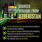 Earth Elixir Turkesterone 840 mg Strength Support - 90 Capsules - image 3