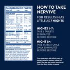 Nervive Nerve Relief PM Sleep Aid with Alpha Lipoic Acid - 30 Tablets - image 5
