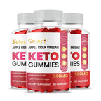 Gold Nutra Select Keto ACV Gummies Maximum Strength - 3 Pack