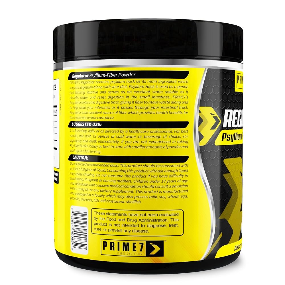 PRIME7 Regulator Psyllium Fiber Powder - 340g - image 2