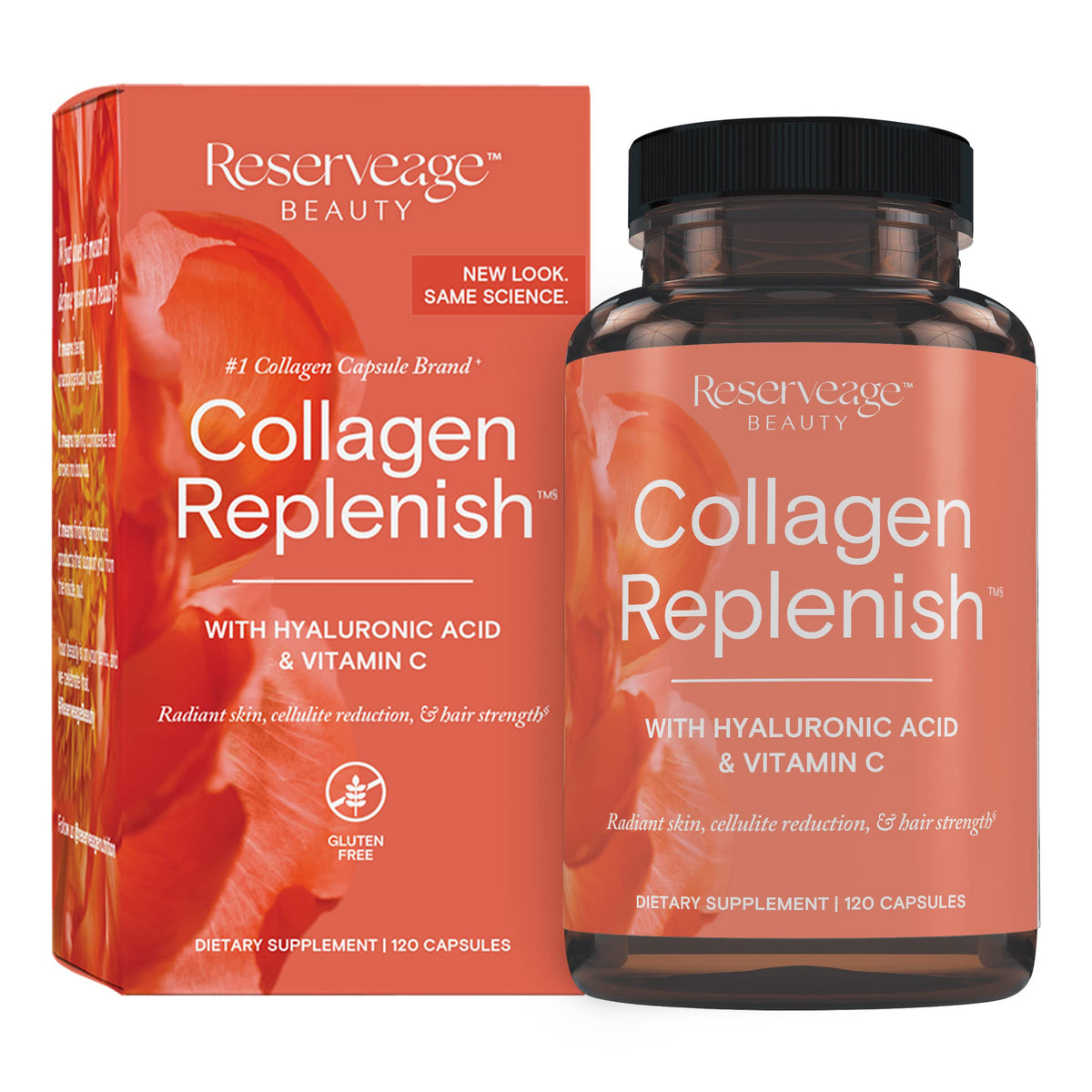Reserveage Nutrition Collagen Replenish - 120 Capsules