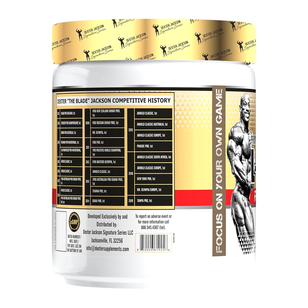Dexter Jackson Gold Series L-Arginine 1000mg - 180 Tablets - image 2
