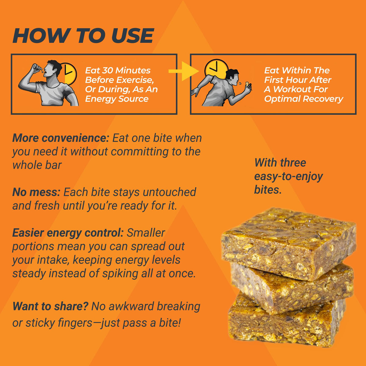 TITANIUM Protein Energy Bars Amazonian Gold - 8 Count - image 6