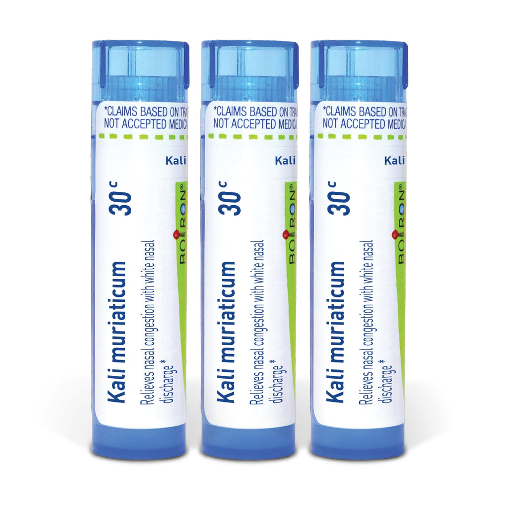 Boiron Kali Muriaticum 30c Homeopathic Nasal Congestion - 240 Pellets