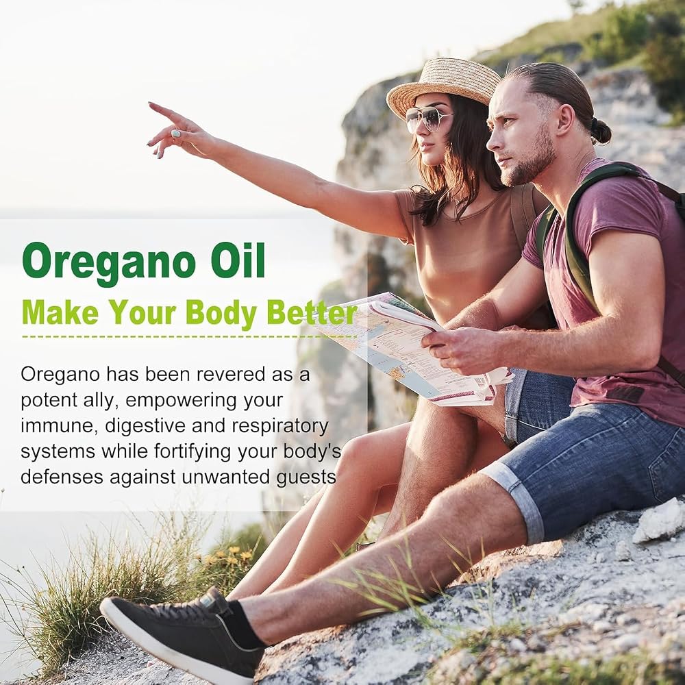 Nature's live Oil of Oregano with Black Seed Oil