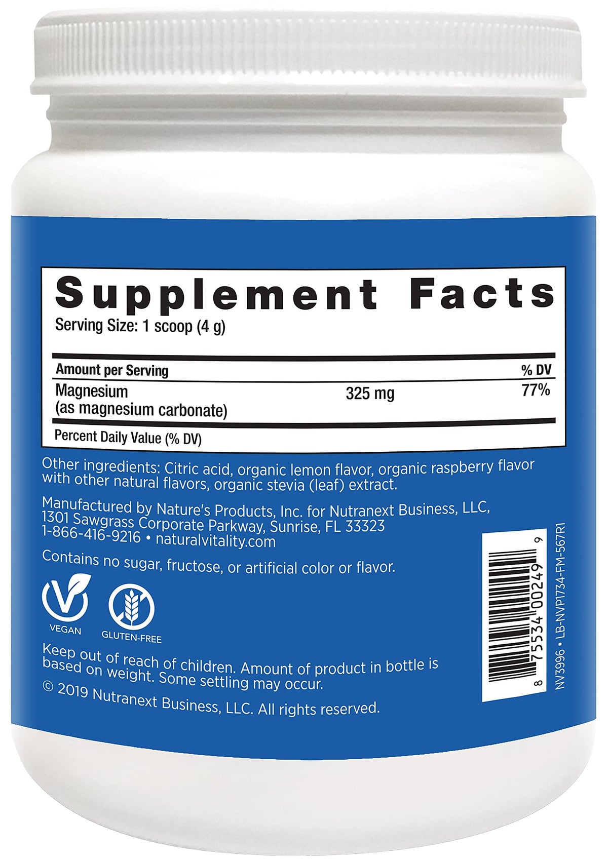 Natural Vitality Calm Magnesium Powder Stress Relief - 20 oz - image 9