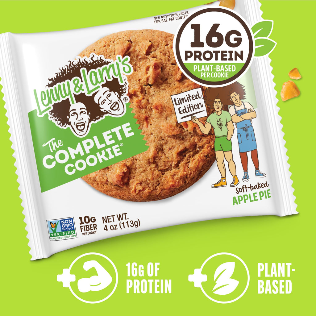 Lenny & Larry's Protein Cookie Apple Pie 16g Plant Protein - 12 Pack - image 4