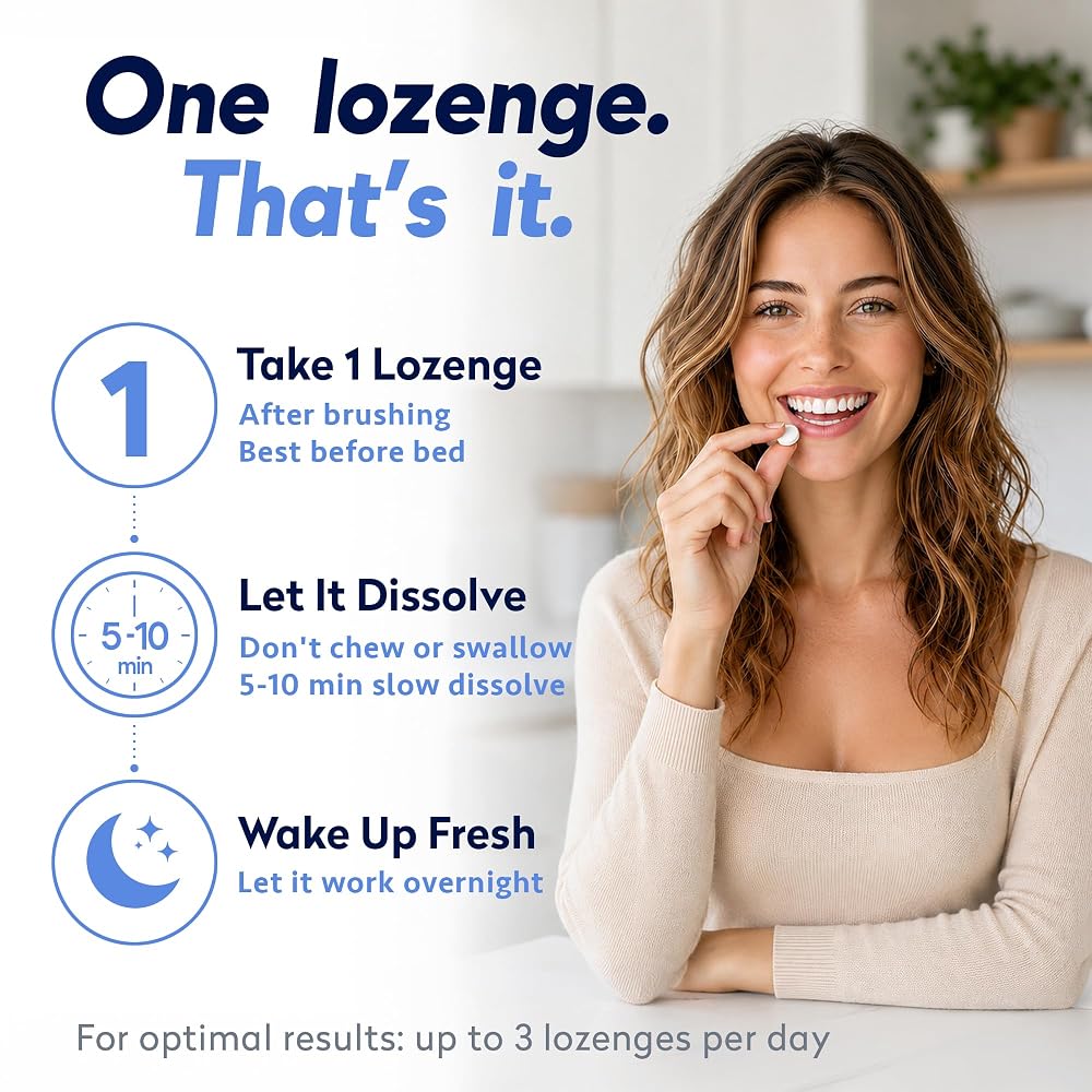 OraTicx Teeth & Gums Oral Probiotics Lozenge - 60 Lozenges - image 5