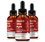NutraRize GlucoVita Pure Extract Drops for Circulation Support - 3 Pack