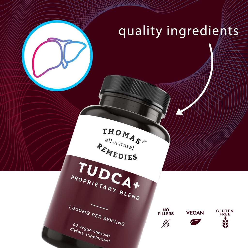 Thomas' All-Natural Remedies TUDCA Liver & Gallbladder Support - 60 Capsules - image 3