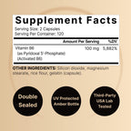 NatureBell P5P Vitamin B6 100mg Brain & Memory Support - 240 Capsules - image 2