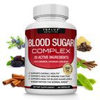 Toplux Blood Sugar Complex Supplement - 60 Capsules