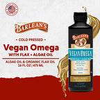 Barlean's Vegan Omega Flax and Algae Oil - 16 Fl Oz - image 3
