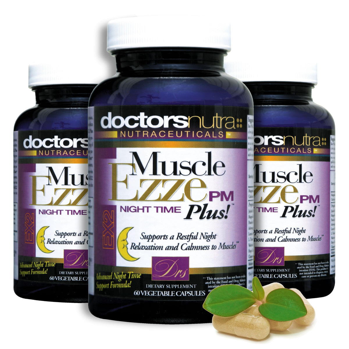 Doctors Nutra Muscle Ezze PM Plus Night Time Capsules - 60 Capsules - image 3