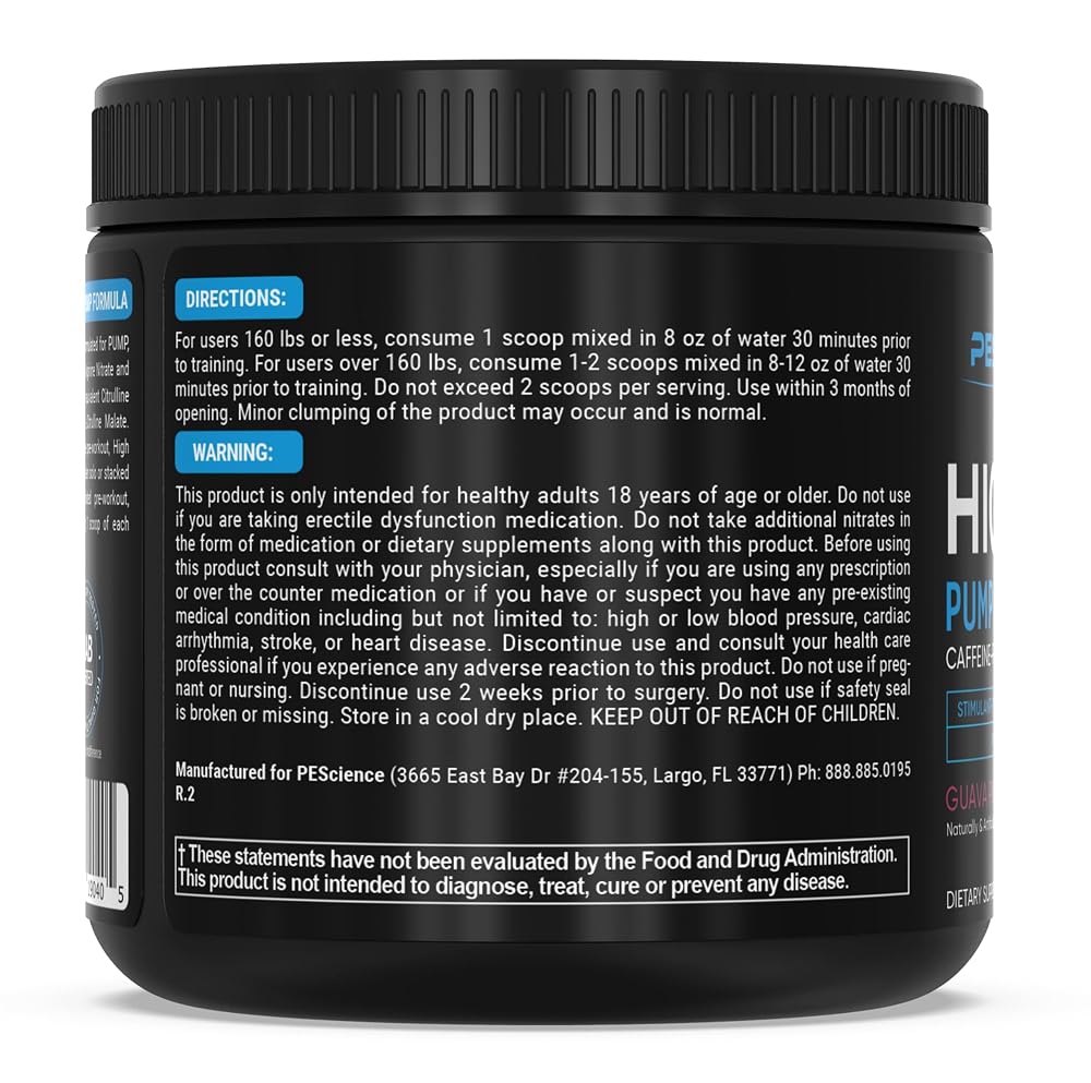 PEScience High Volume Pre-Workout Powder, Guava Pineapple - 36 Scoops - image 9