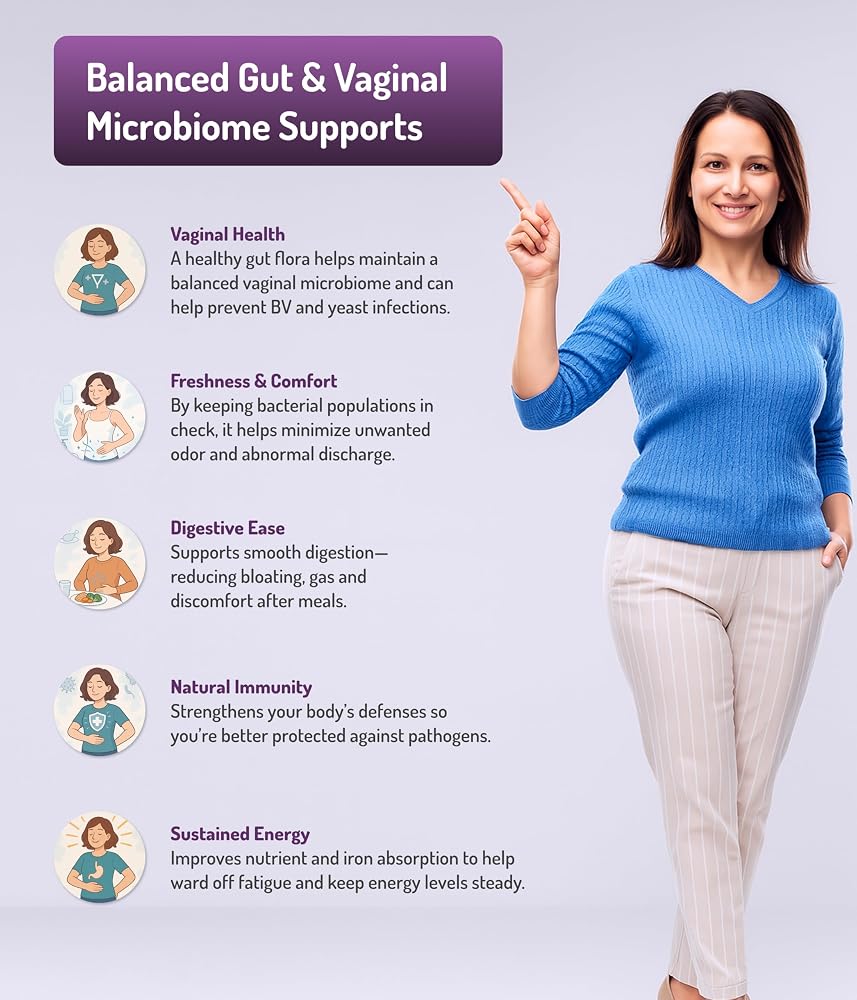 Gynofit Probiotic Neo - 30 Vegetarian Capsules - image 2