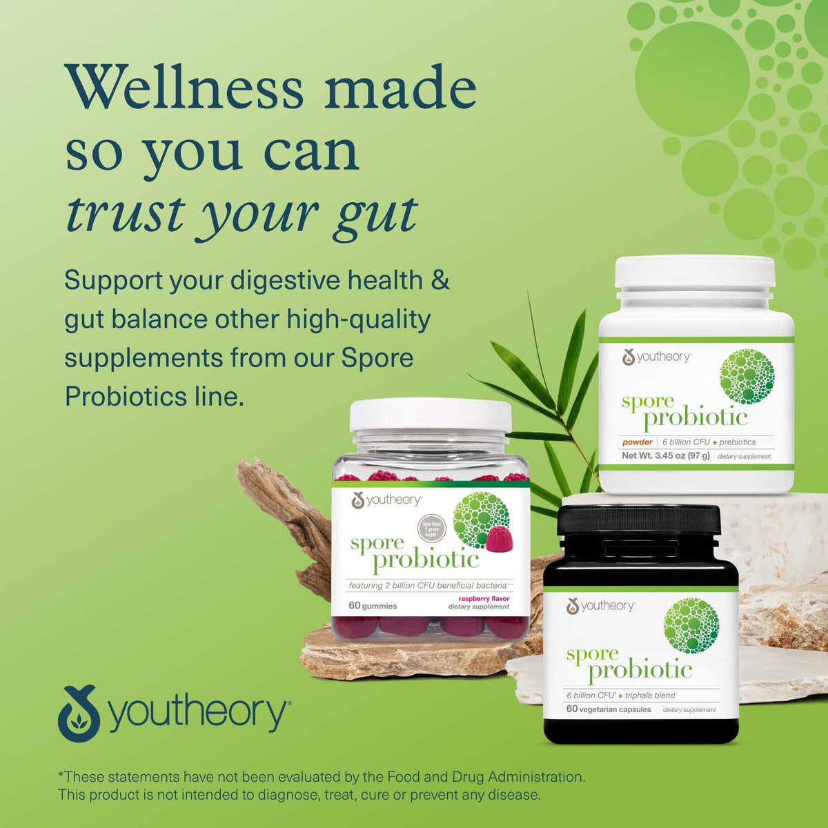 Youtheory Spore Probiotic - 60 Vegetarian Capsules - image 7