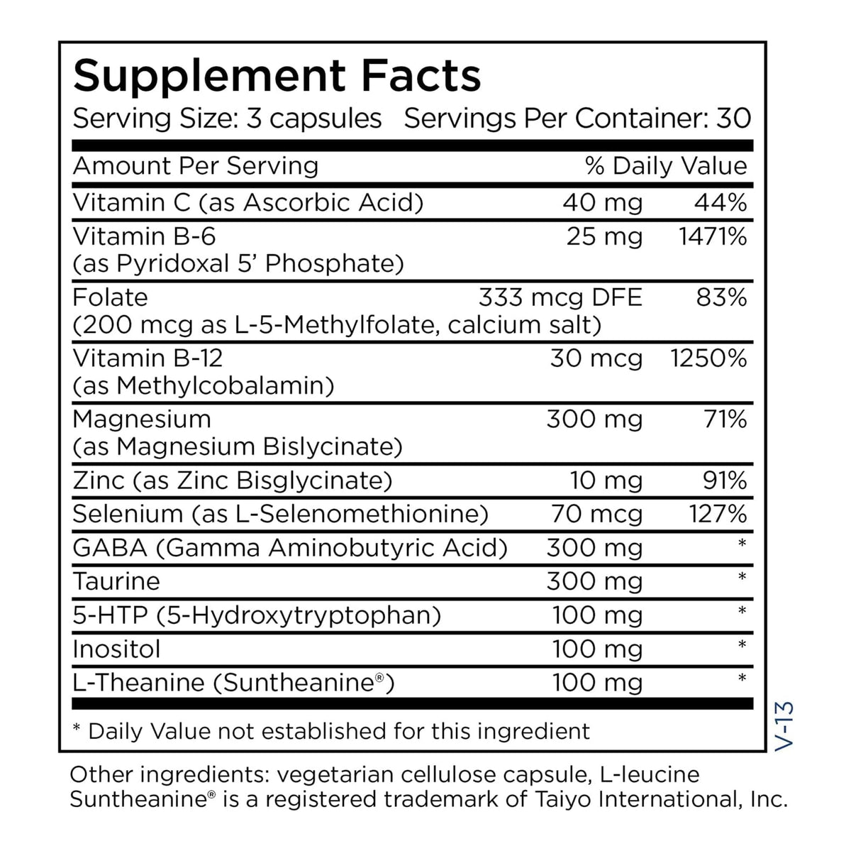 Metabolic Maintenance MetaCalm GABA L-Theanine for Calm & Sleep - 90 Capsules - image 5