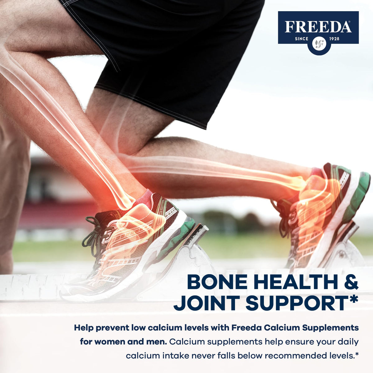 FREEDA Calcium Gluconate Supplement for Bone Support - 500 Capsules - image 4