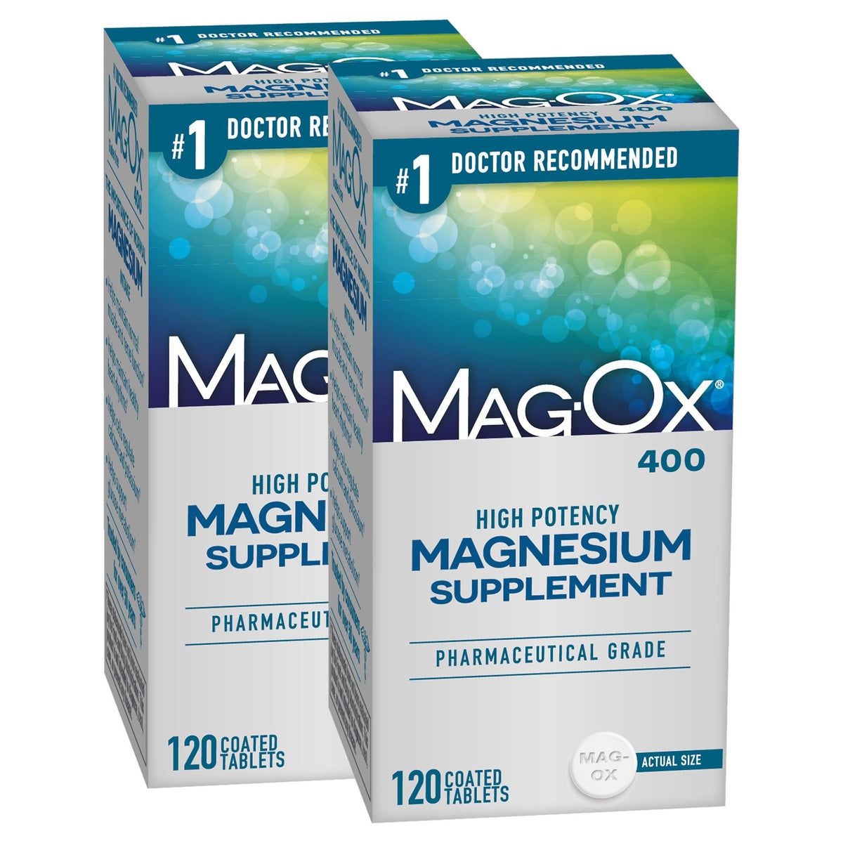 Mag-Ox 400 High Potency Magnesium Supplement - 240 Tablets