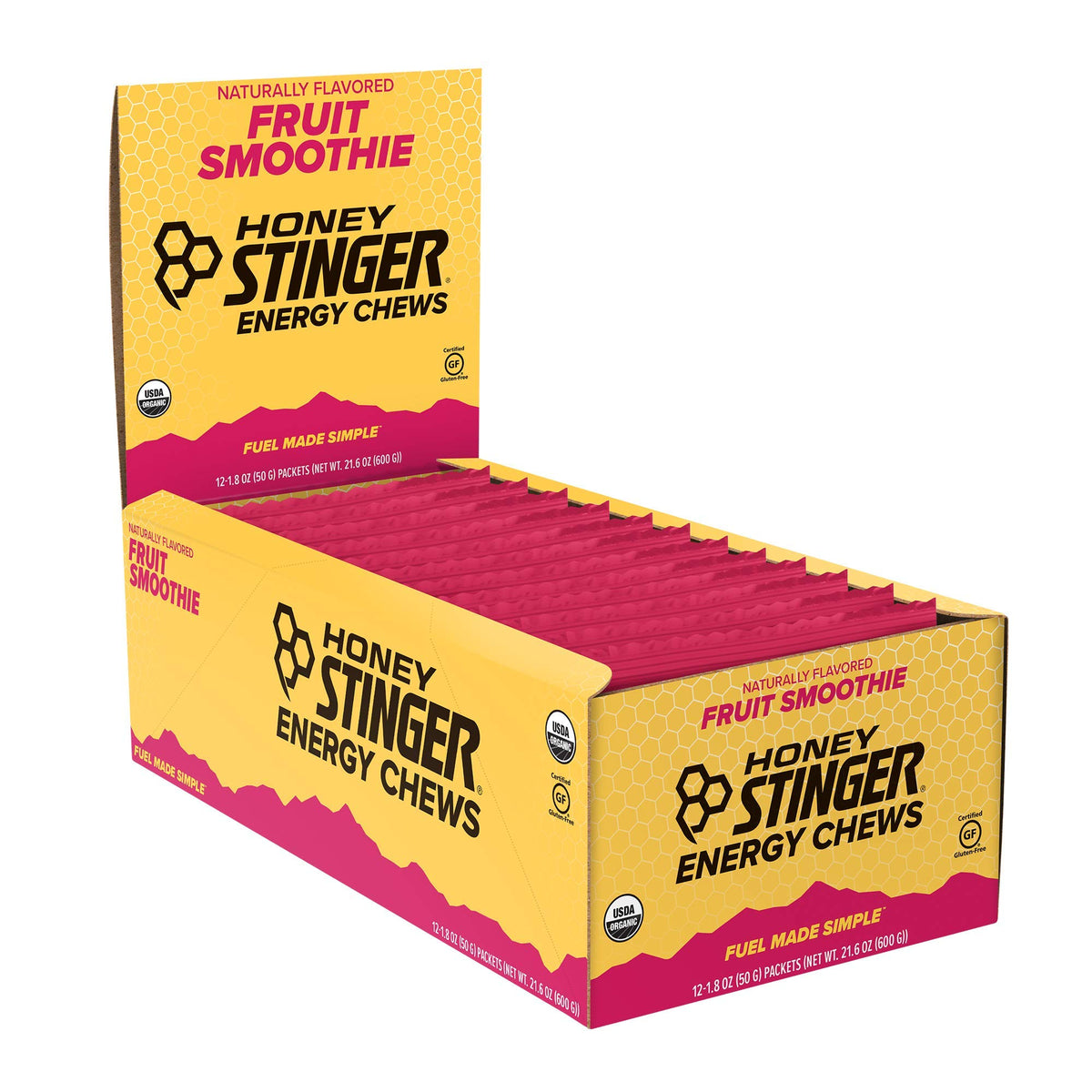 Honey Stinger Organic Energy Chews Fruit Smoothie - 12 Pack - image 3
