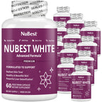 NuBest White Glutathione 400mg Skin Brightening Supplement - 12 Pack