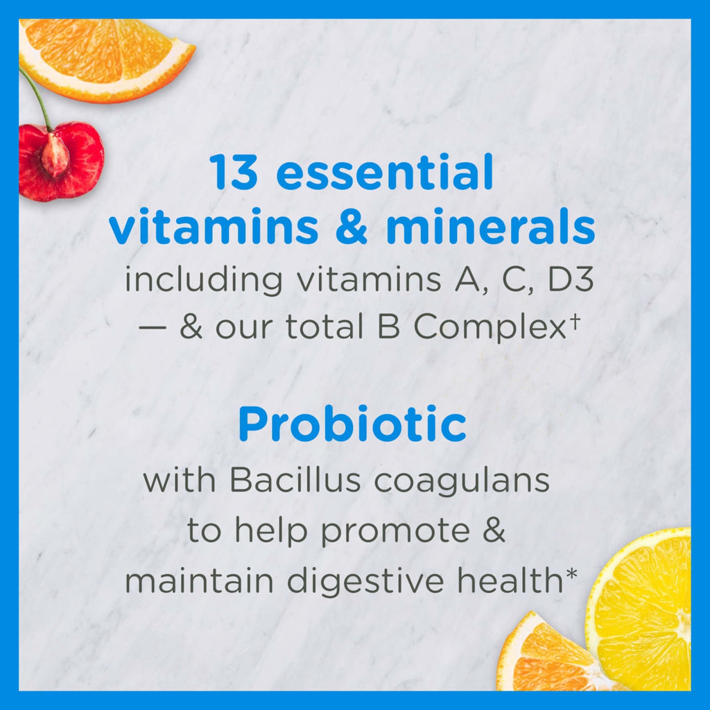 Zarbee's Kids Complete Multivitamin + Probiotic Gummies - 70 Count - image 2