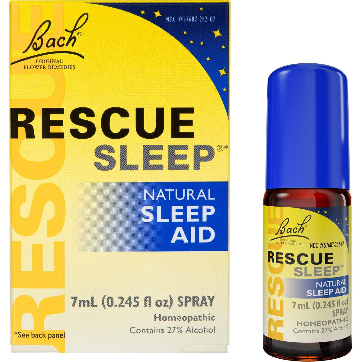 RESCUE RESCUE SLEEP Spray 7mL Natural Sleep Aid - 75 Doses - image 2