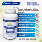 Sunshine Vitamins Bladder-EEZ Urinary Tract Support - 120 Capsules - image 2