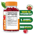 Lifeable Kids Vitamin D3 1000 IU Gummies - 90 Count - image 2