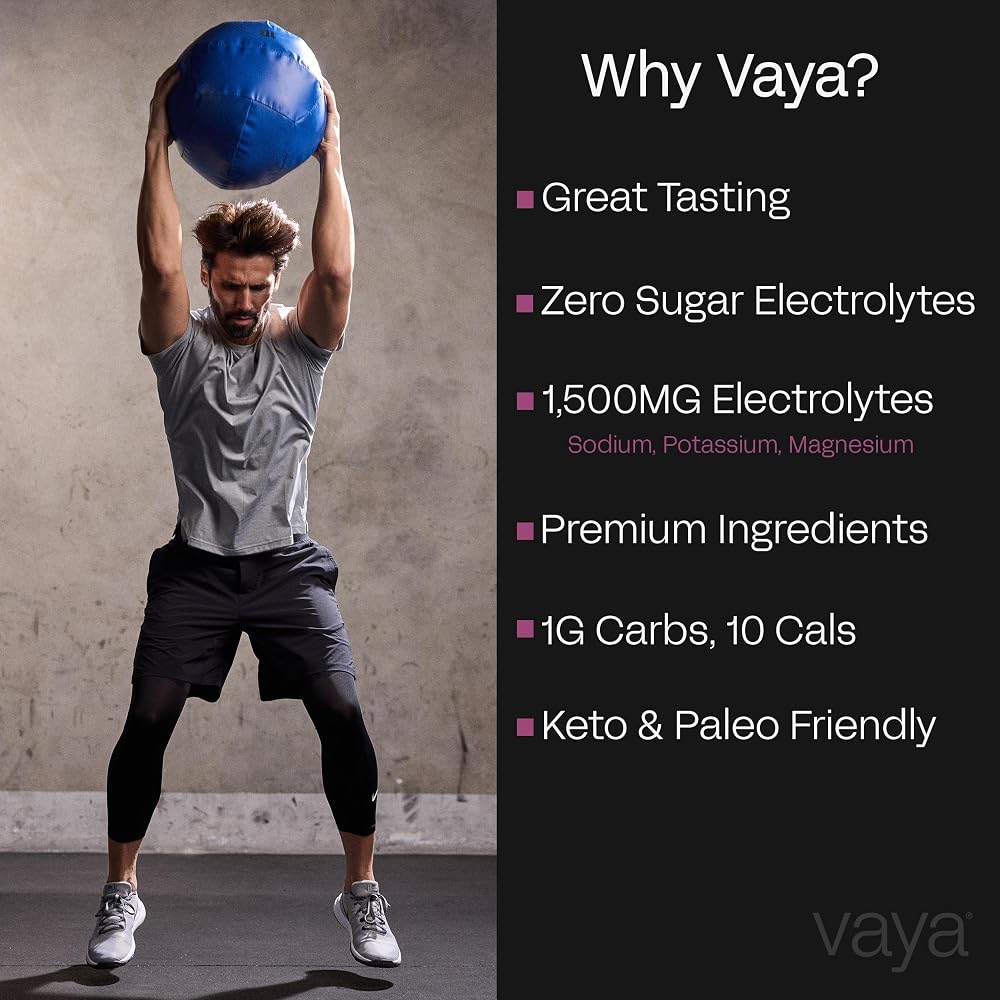 Vaya Sugar Free Electrolyte Powder Packets - 15 Stick Packs - image 2