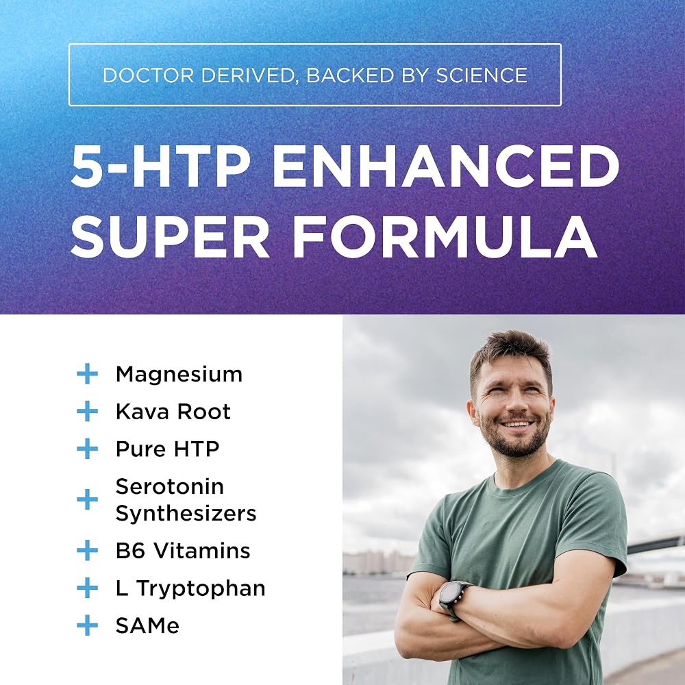 Dr. Emil Elite 5-HTP Plus Mood Support - 60 Capsules - image 3