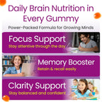 Therefore B.Focus Omega 3 DHA Gummies for Kids - 60 Count - image 4